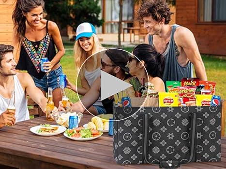 Amazon.com: ASXSONN Stand Up Extra Large Utility Tote Bag